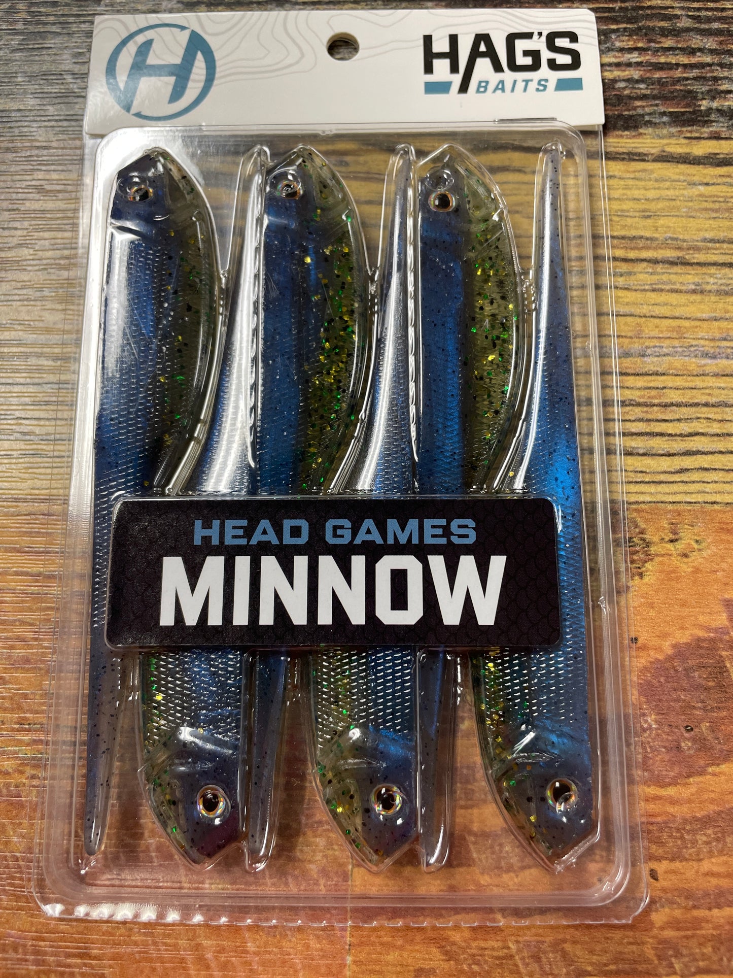 Hags Baits Head Games Minnow 5” Drip Shad