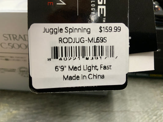6th Sense Juggle Spinning Rod 6.9 Med Light Mod.
