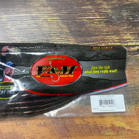 V&M Pork Pin 6" Watermelon Red