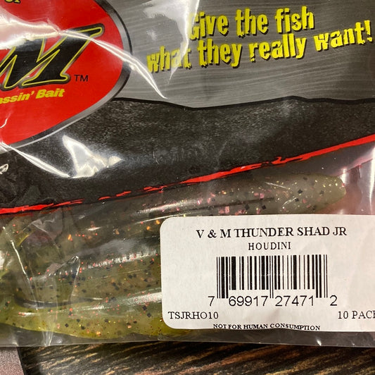 V&M Thunder Shad Jr - Houdini
