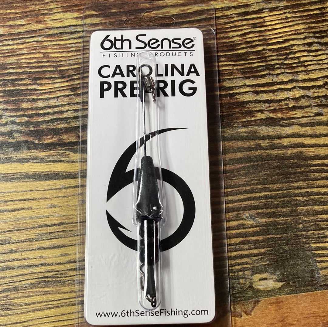 6th Sense Rigs 6th Sense Carolina Pre Rig 1/2 oz. Black – Lake Fork Resort