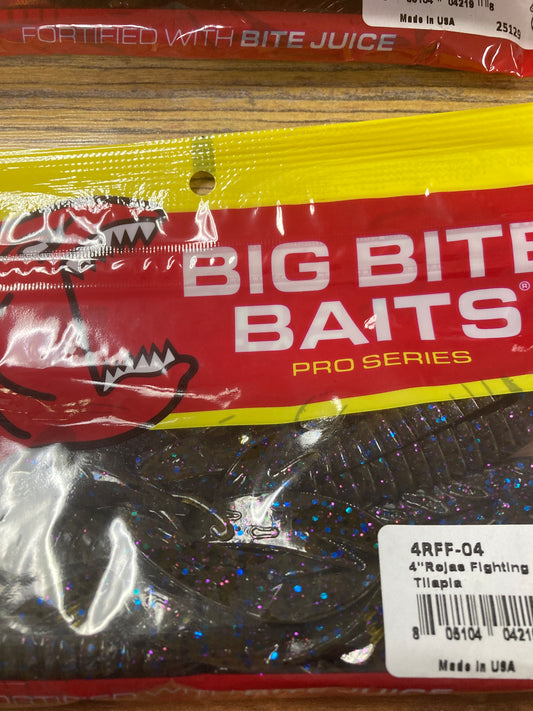 Big Bite Baits Rojas Fighting Frog 4" Tilapia