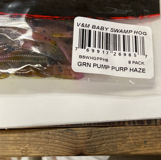 V&M Baby Swamp Hog Green - Pumpkin Purple Haze