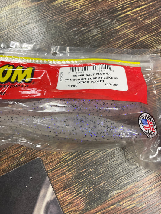 Zoom 7” Magnum Fluke - Disco Violet