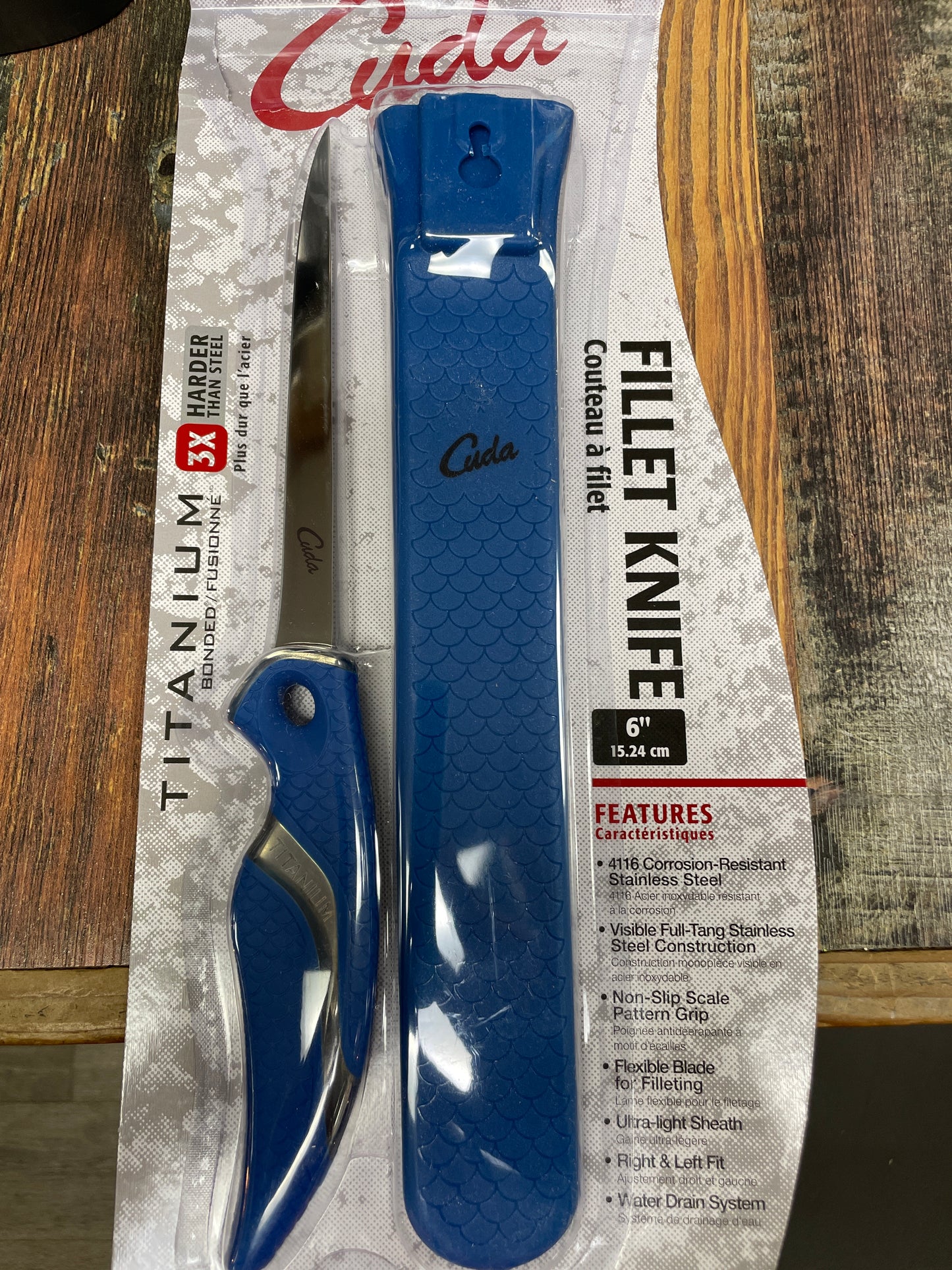 Curio Titanium 6” Fillet Knife