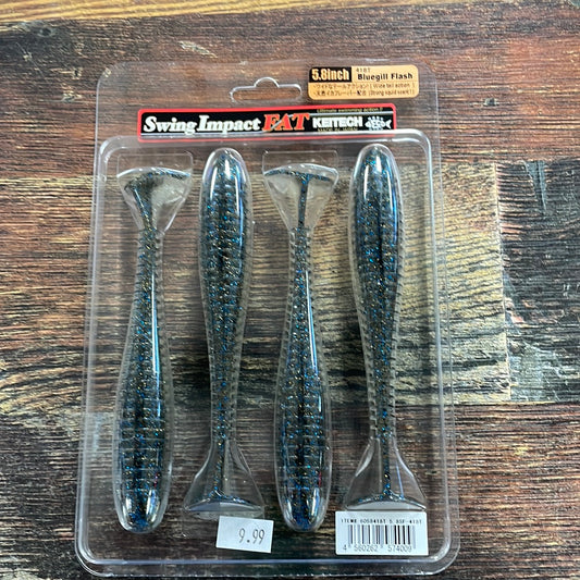 Keitech Fat Swing Impact 5.8” Bluegill Flash