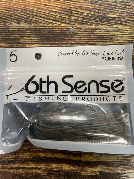 6th Sense Divine Scrape Grass Jig 1oz. Cali 420