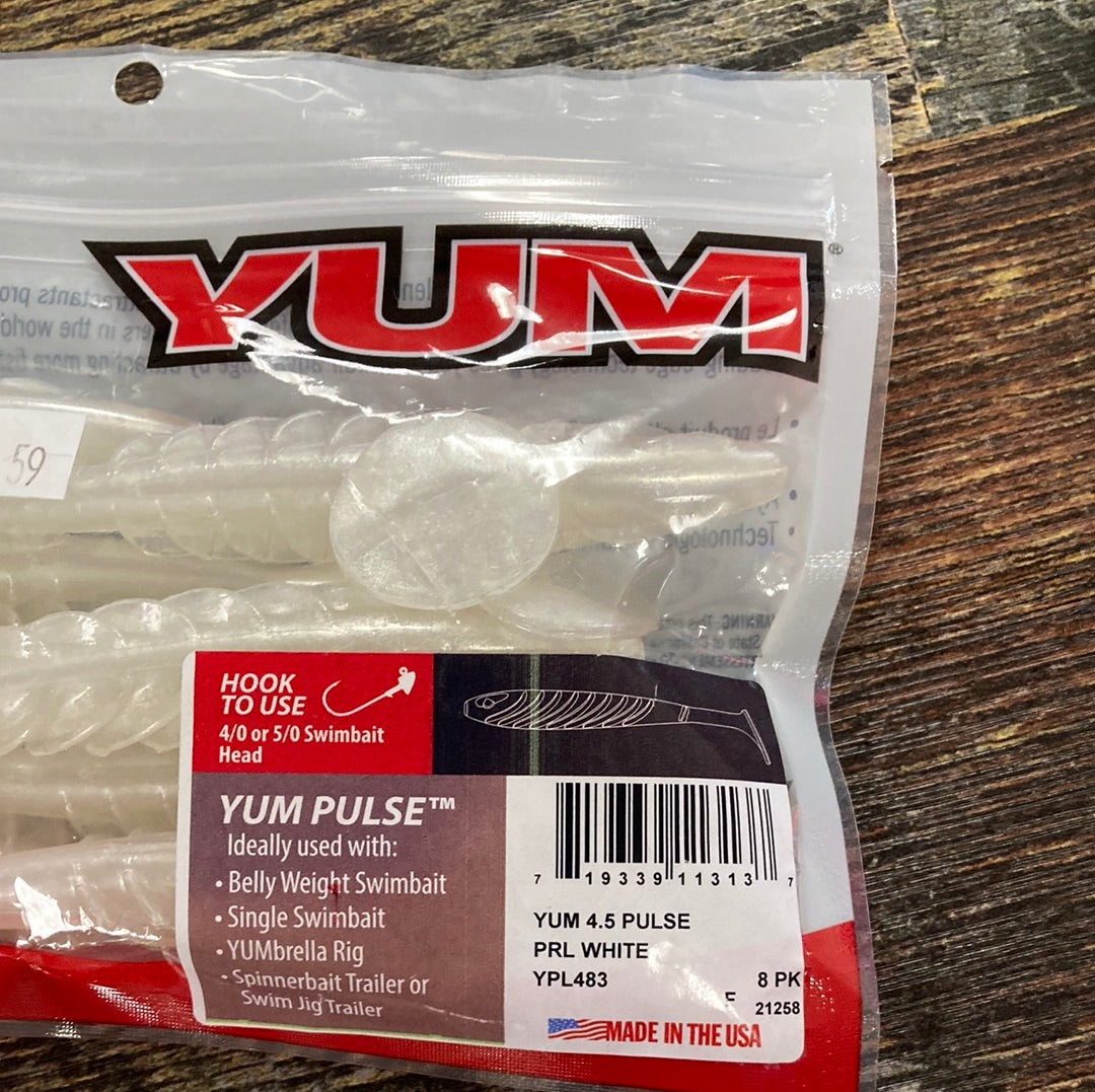 Señuelo De Pesca YUM Pulse Con Vibración Para Capturar Más Peces