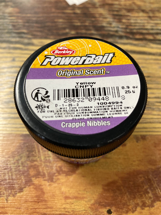 Berkley Crappie Nibbles - Yellow