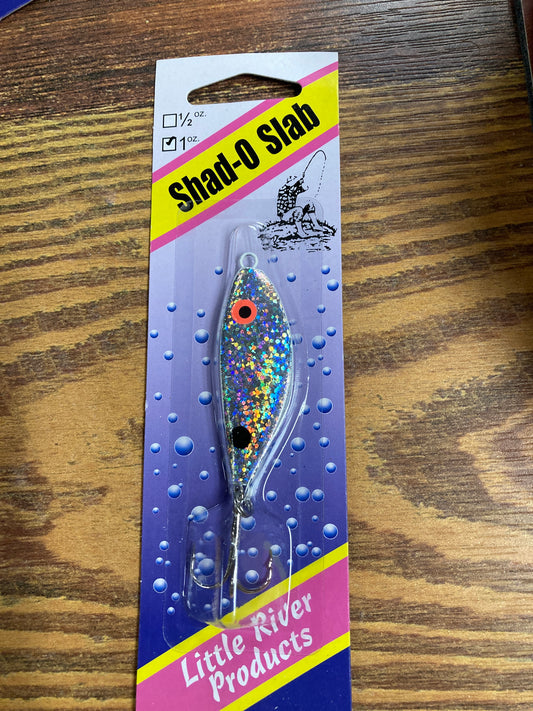 Shad O Slab 1 oz. Brazzo Burst