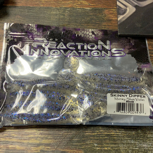 Reaction Innovations Skinny Dipper - Money Shot Violet