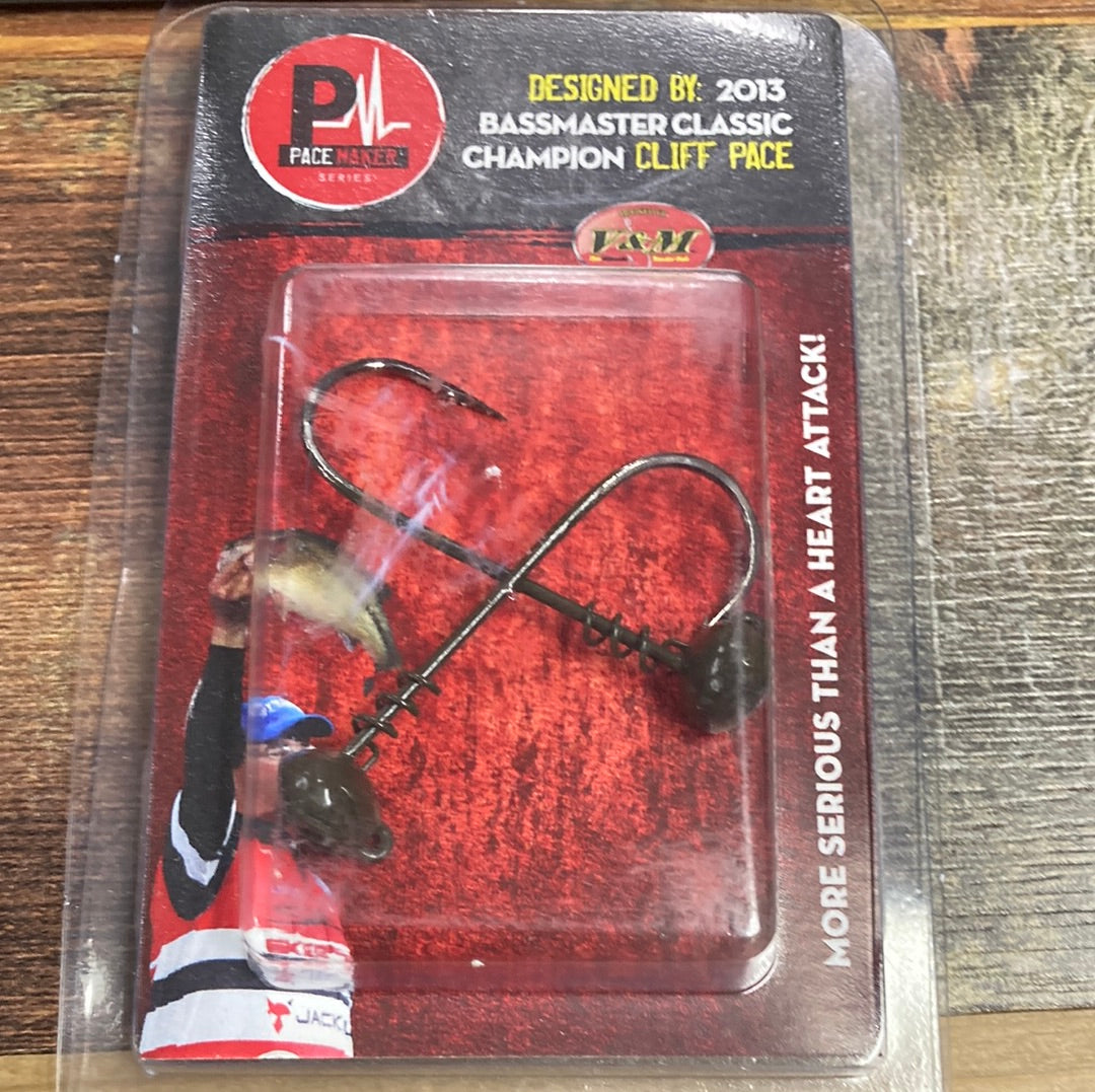 Pacemaker Green V&M Pacemaker 3/16 oz. Shakes Head Green – Lake Fork Resort