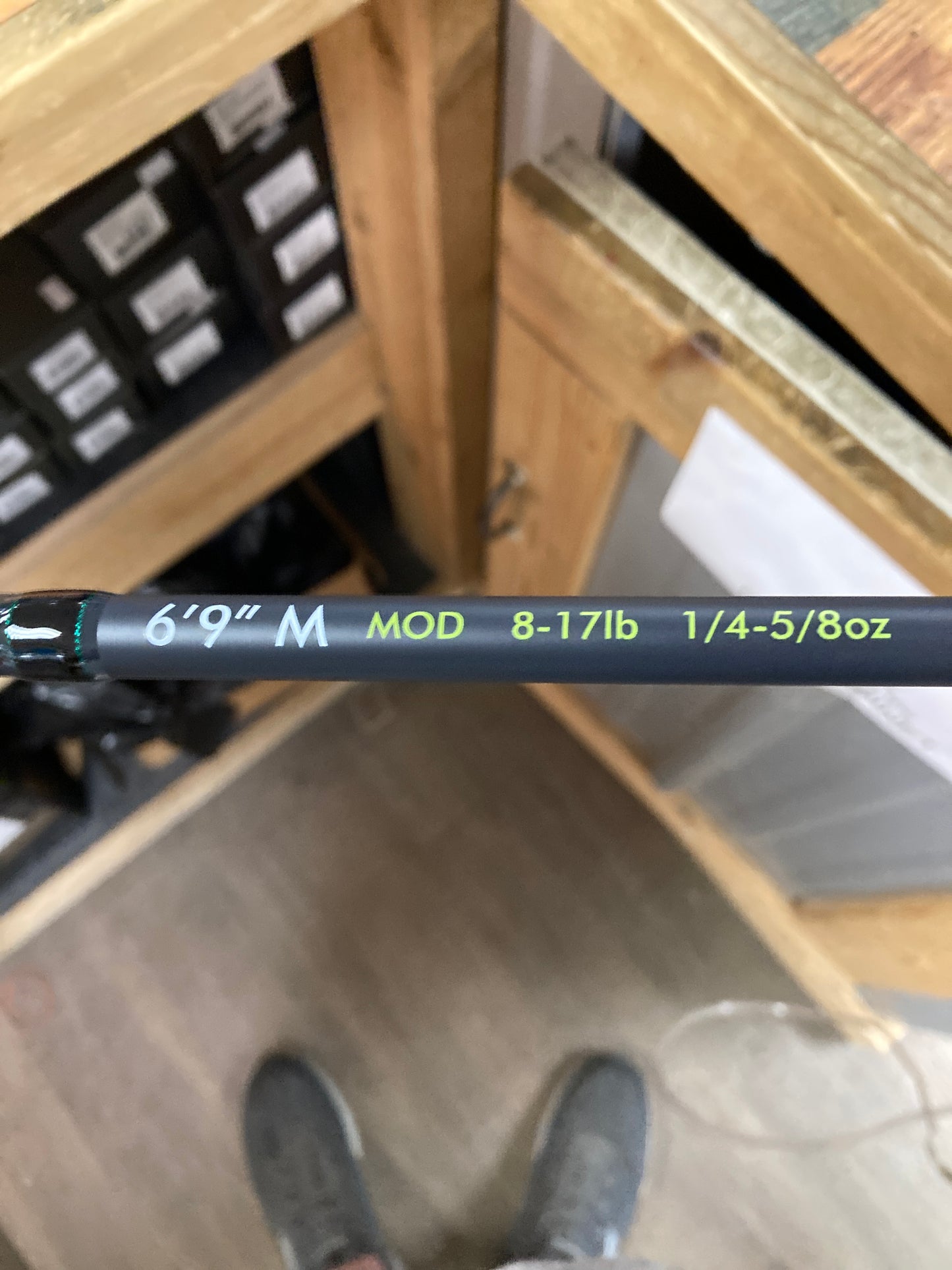 6th Sense Heater rod 6’ 9” Mod