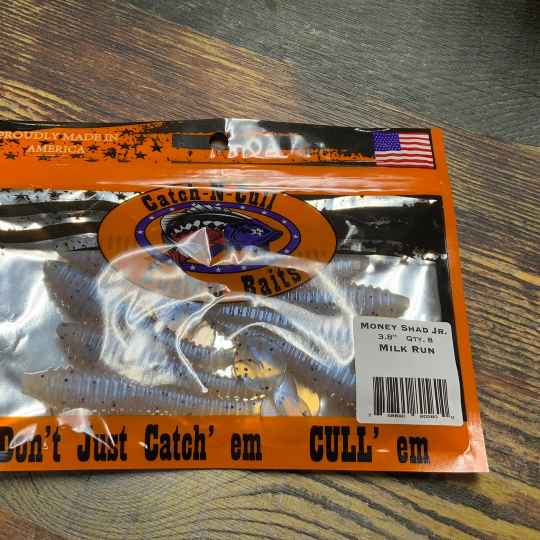 Catch-N-Cull Money Shad Jr. 3.8" Milk Run