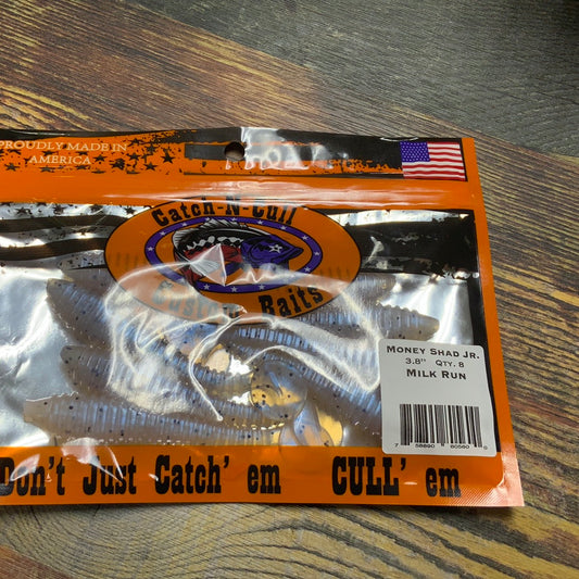 Catch-N-Cull Money Shad Jr. 3.8" Milk Run