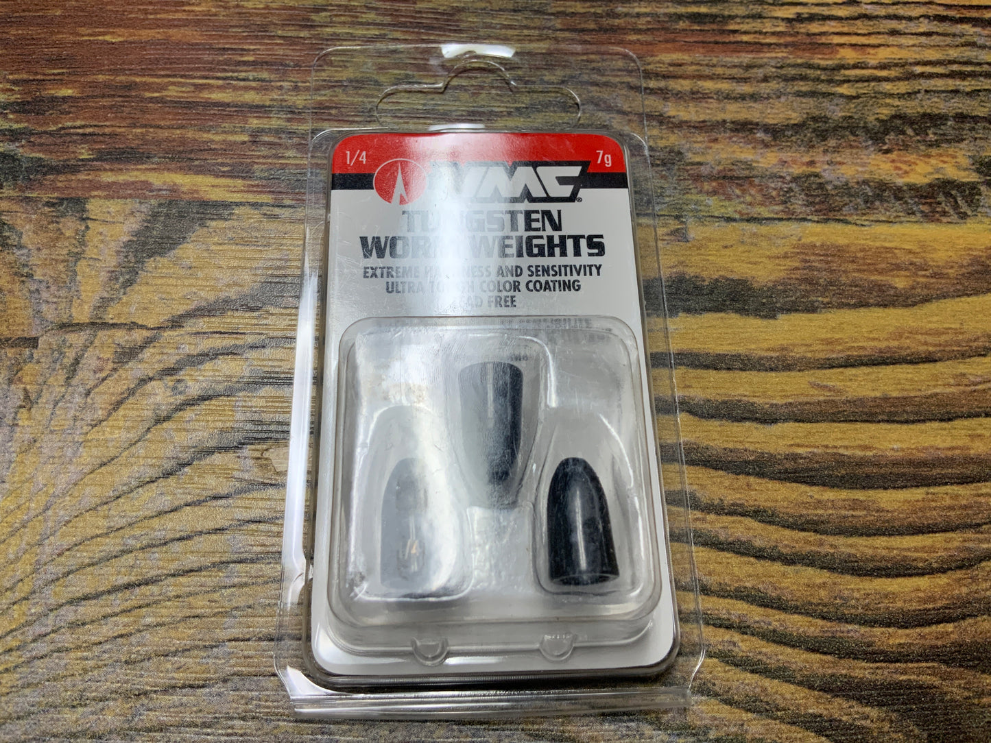 VMC Tungsten Worm Weight 1/4 oz. Black