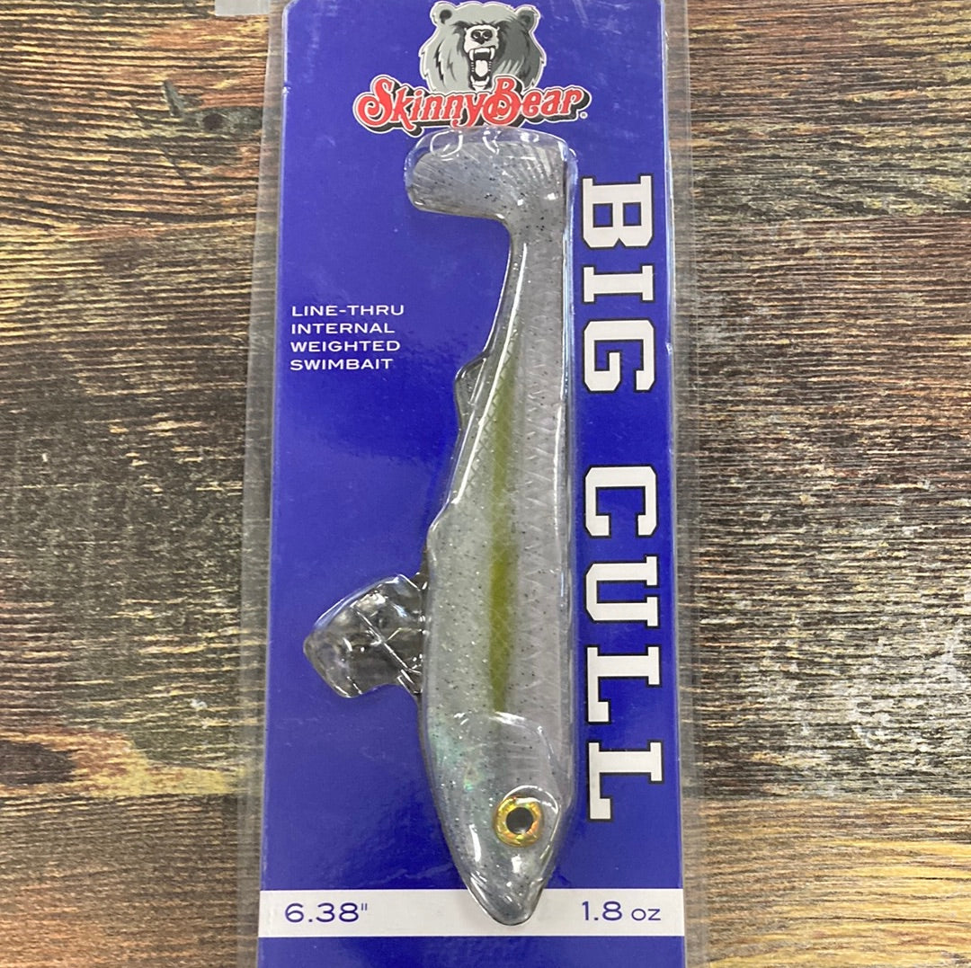 Skinny Bear Big Cull 6.38" 1.8 oz Silver minnow