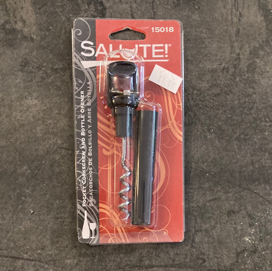 Salute Pocket Corkscrew