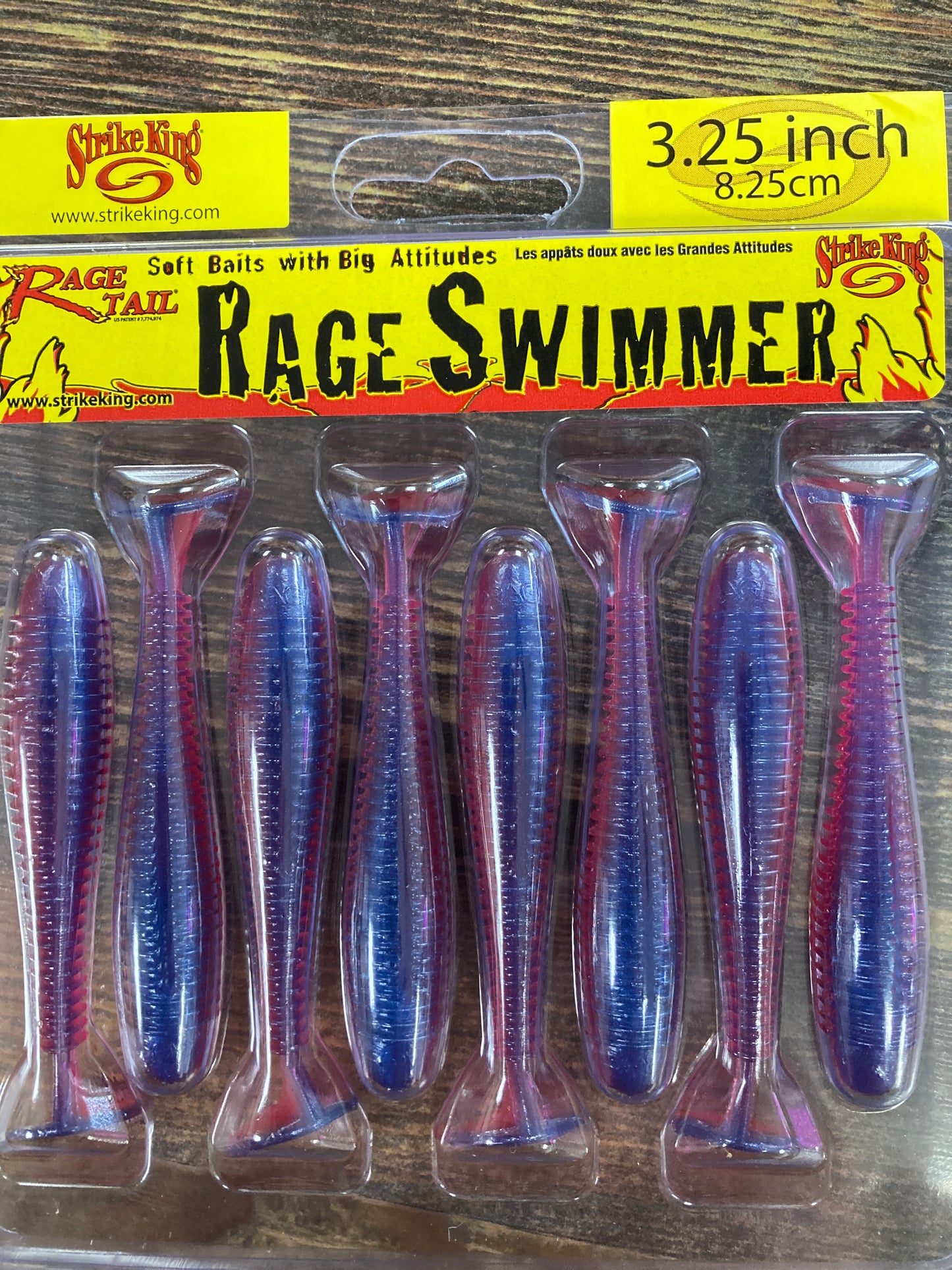 Strike King Rage Swimmer 3.25” Morning Dawn