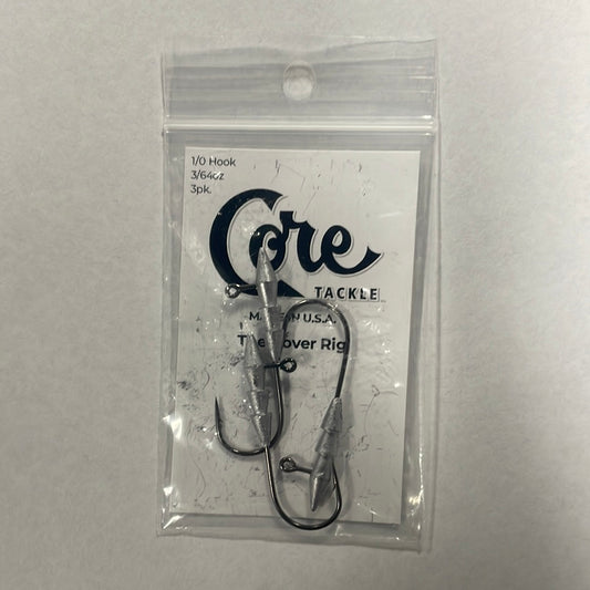 Core Tackle The Hoover Rig 1/0 Hook 3/16 oz 3pk