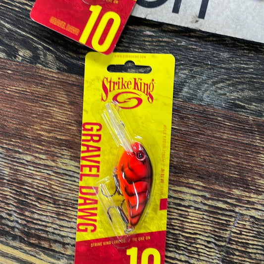 Strike King Grave Dawg 10 - Fire Craw