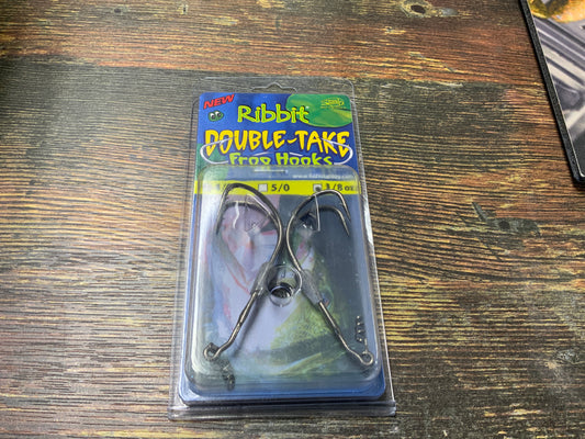 Ribbit Double Take Hook 1/8 oz. 4/0 Black