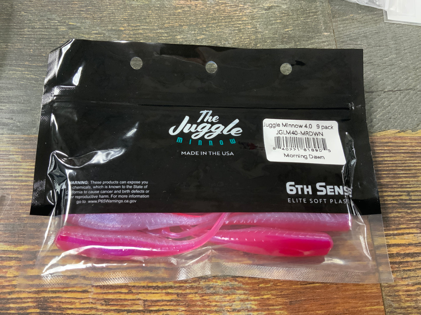 6th Sense Juggle Minnow 4" Morning Dawn