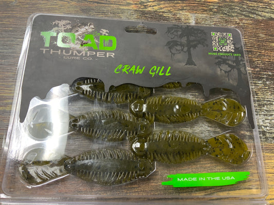 Toad Thumper Craw Gill - Green Pumpkin
