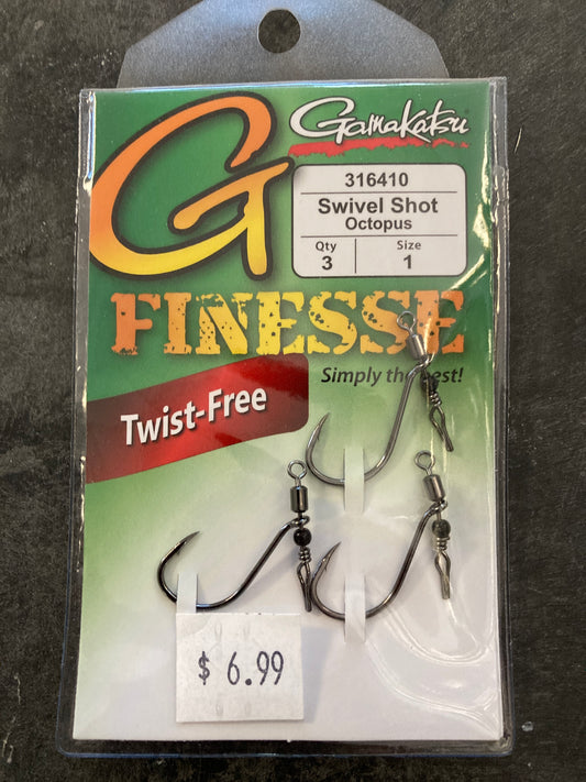 Gamakatsu Finesse Swivel Shot Octopus #1