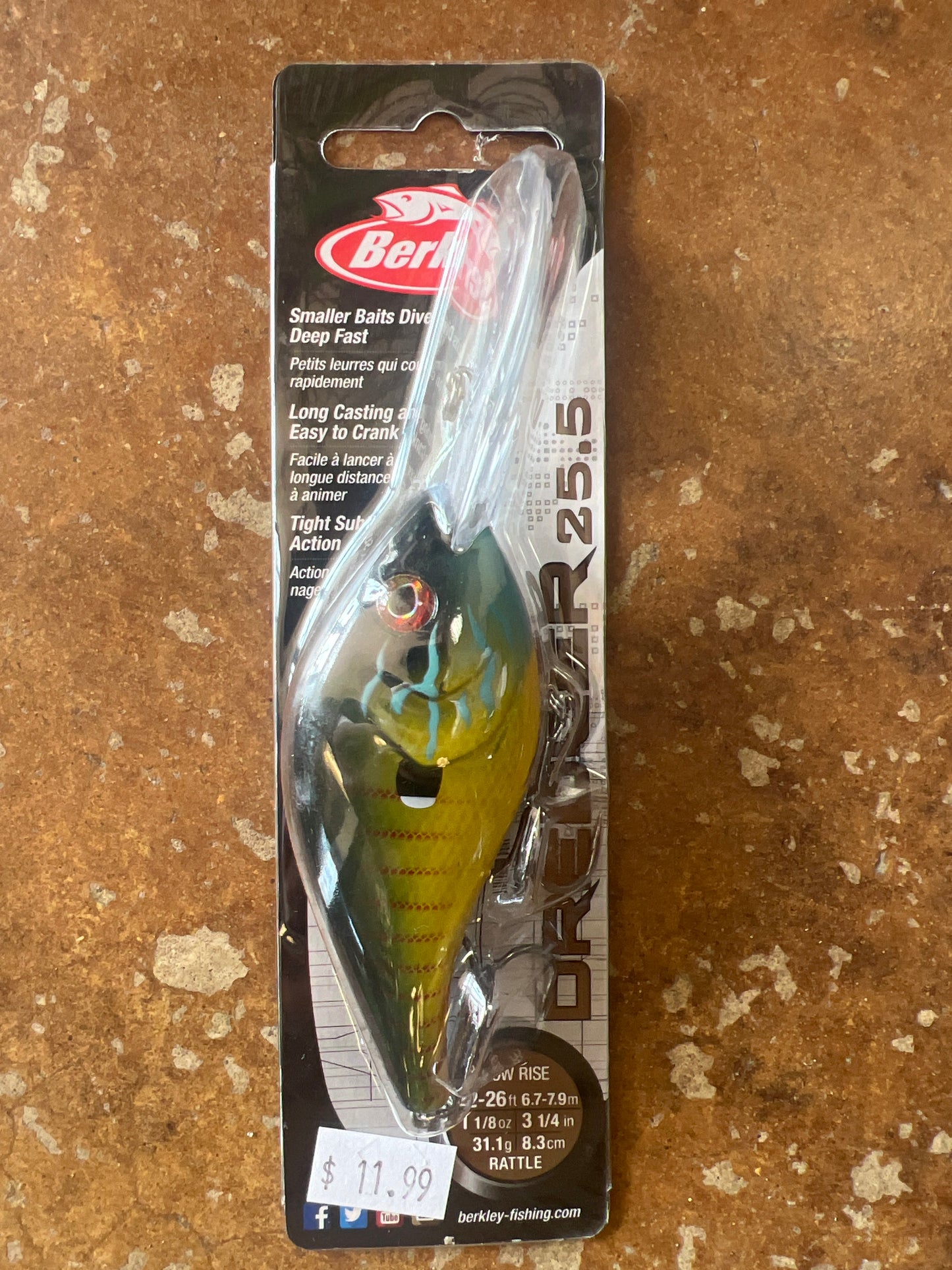 Berkley Dredger 25.5 - 1-1/8 oz. 3-1/4” Gilly