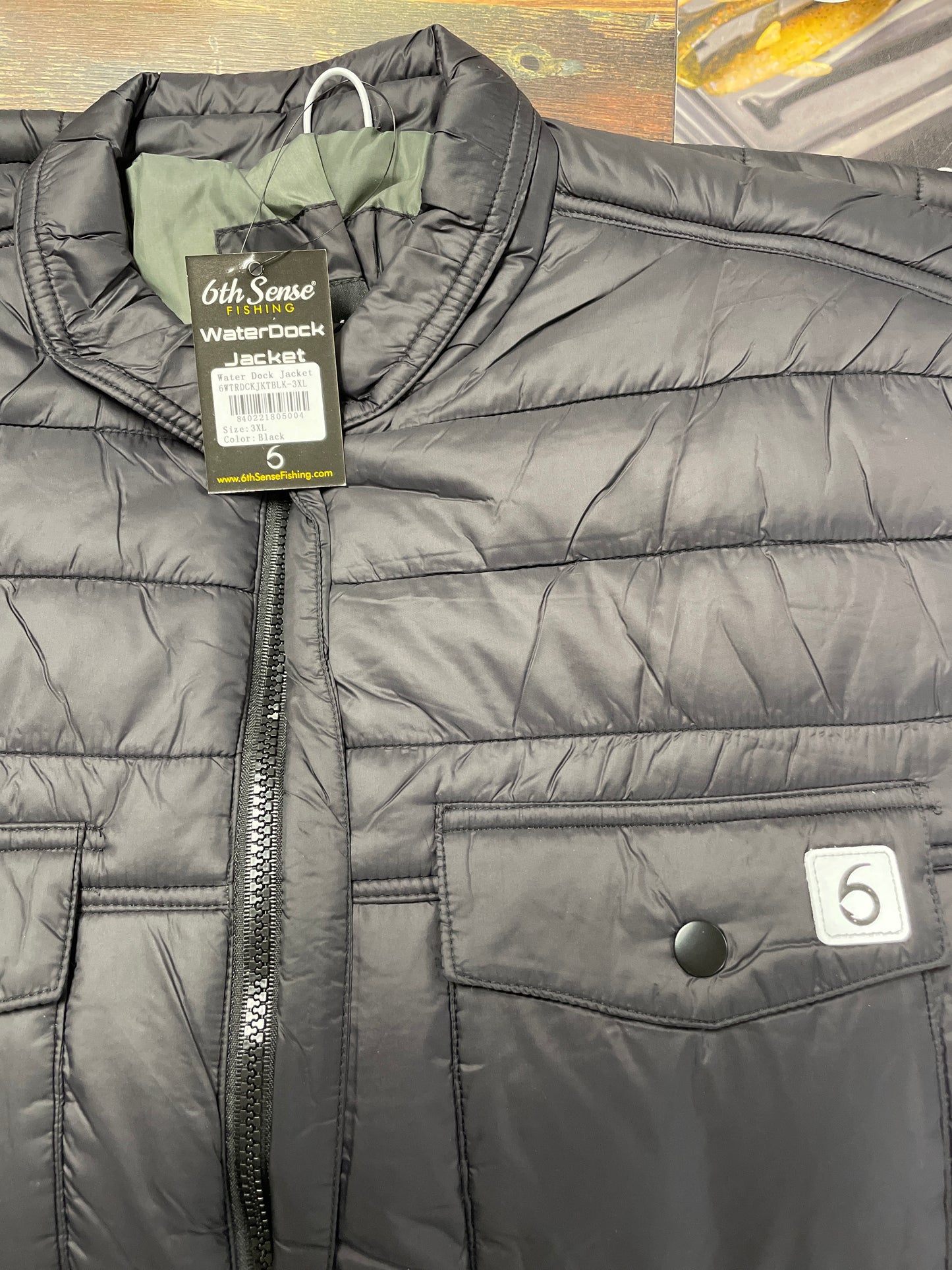 6th Sense Waterdock Jacket 3XL Black