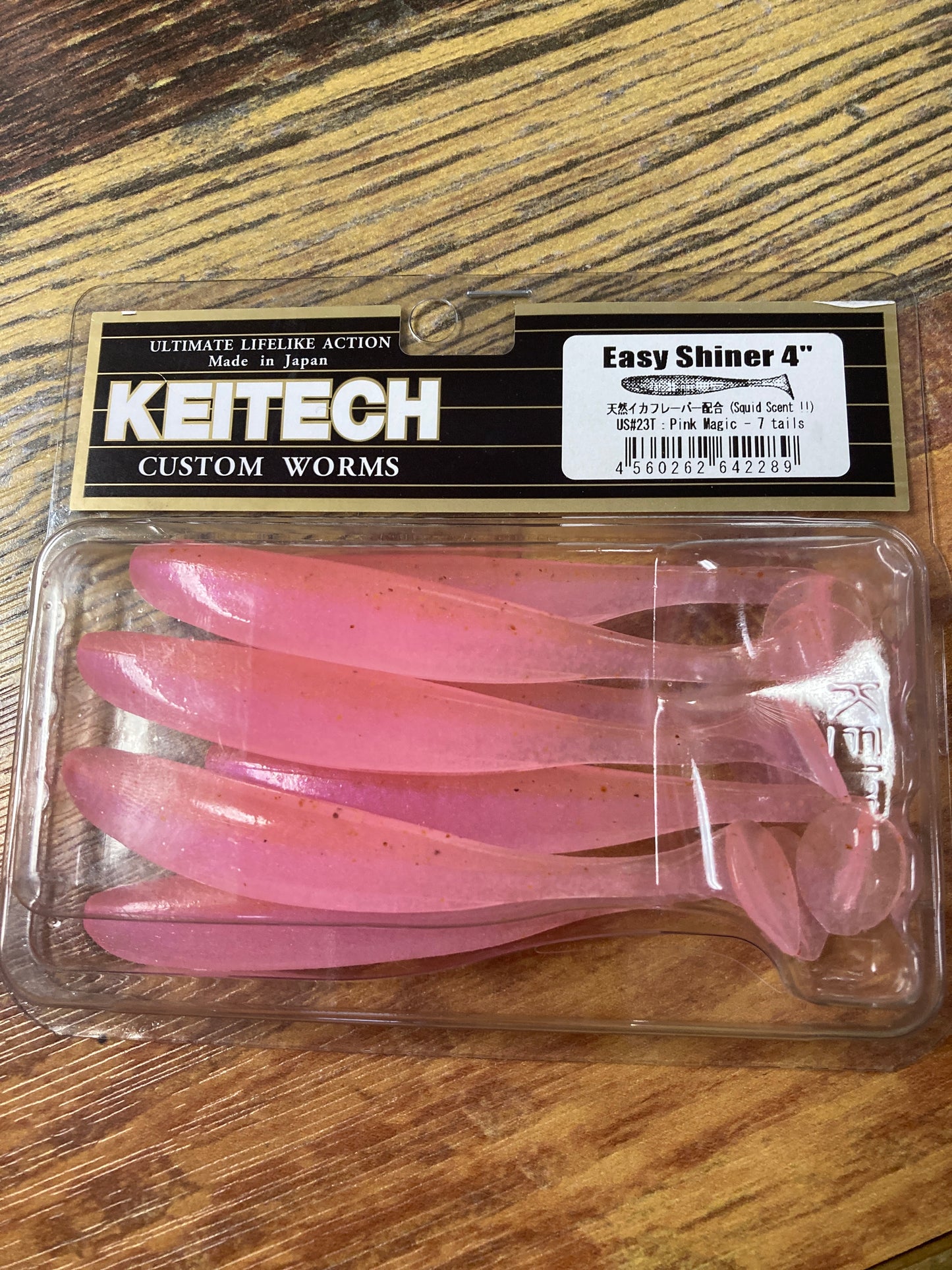 Keitech Easy Shiner 4" Pink Magic