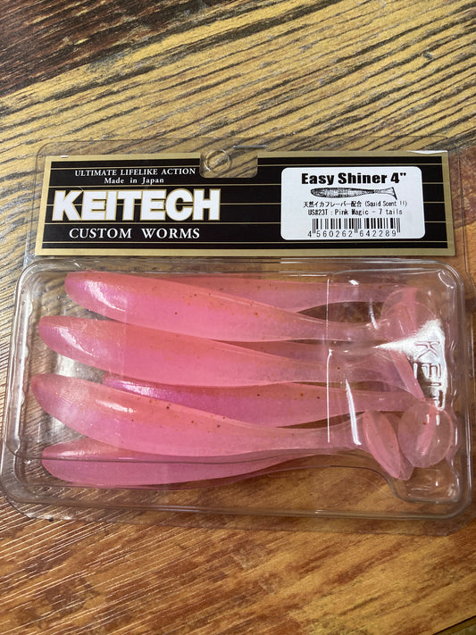 Keitech Easy Shiner 4" Pink Magic