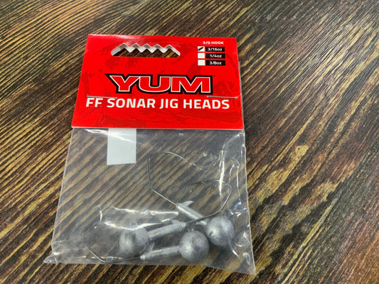 Yum FF Sonar Jig 3/16 oz. 3/0 Raw