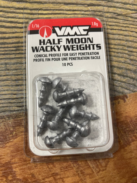 VMC Halfmoon Wacky Weight 1/16 oz Natural