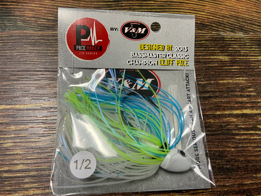 V&M Pulse Swim Jig 3/8 oz. Threadfin Shad