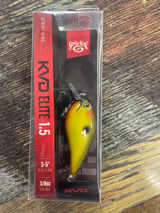 Strike King KVD 1.5 - 3/8 oz. Fools Gold