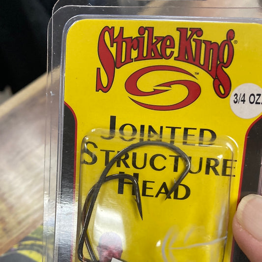 Strike King 3/4 oz jointed head jig