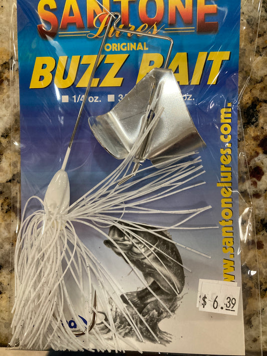 Santone Buzz Bait 1/2 oz. White
