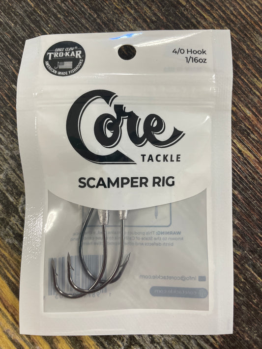 Core Tackle Scamper Rig 1/16 oz. 4/0