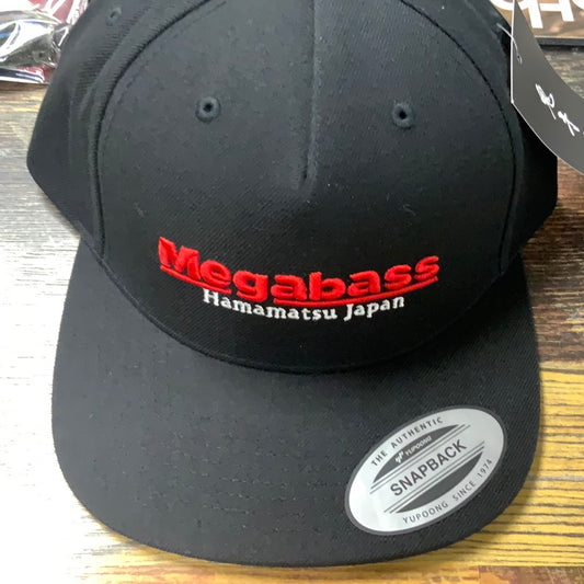 Megabass Hat Classic - Black/Red