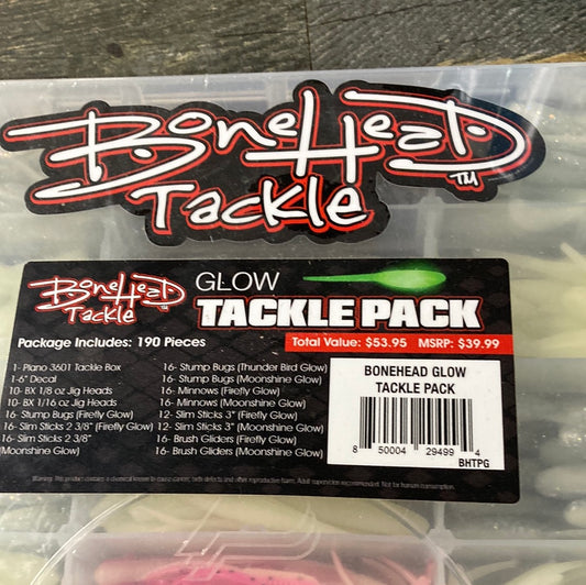 Bone Head Glow Tackle Pack 190 pcs