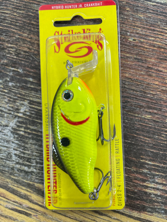 Strike King Hunter Jr - Chartreuse Black Back
