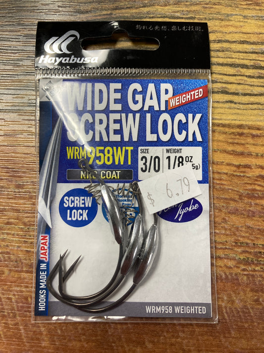 Hayabusa Weighted Hook 1/8 oz. 3/0