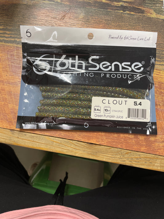 6th Sense Clout 5.4" Green Pumpkin Juice