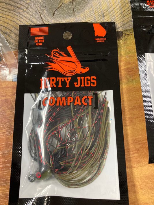 DJ Compact Swim Jig 1/4 oz. Dirty 420