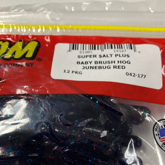 Zoom Baby Brush Hog - Junebug Red