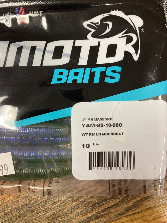 Yamamoto Senko 4" Watermelon Moondust