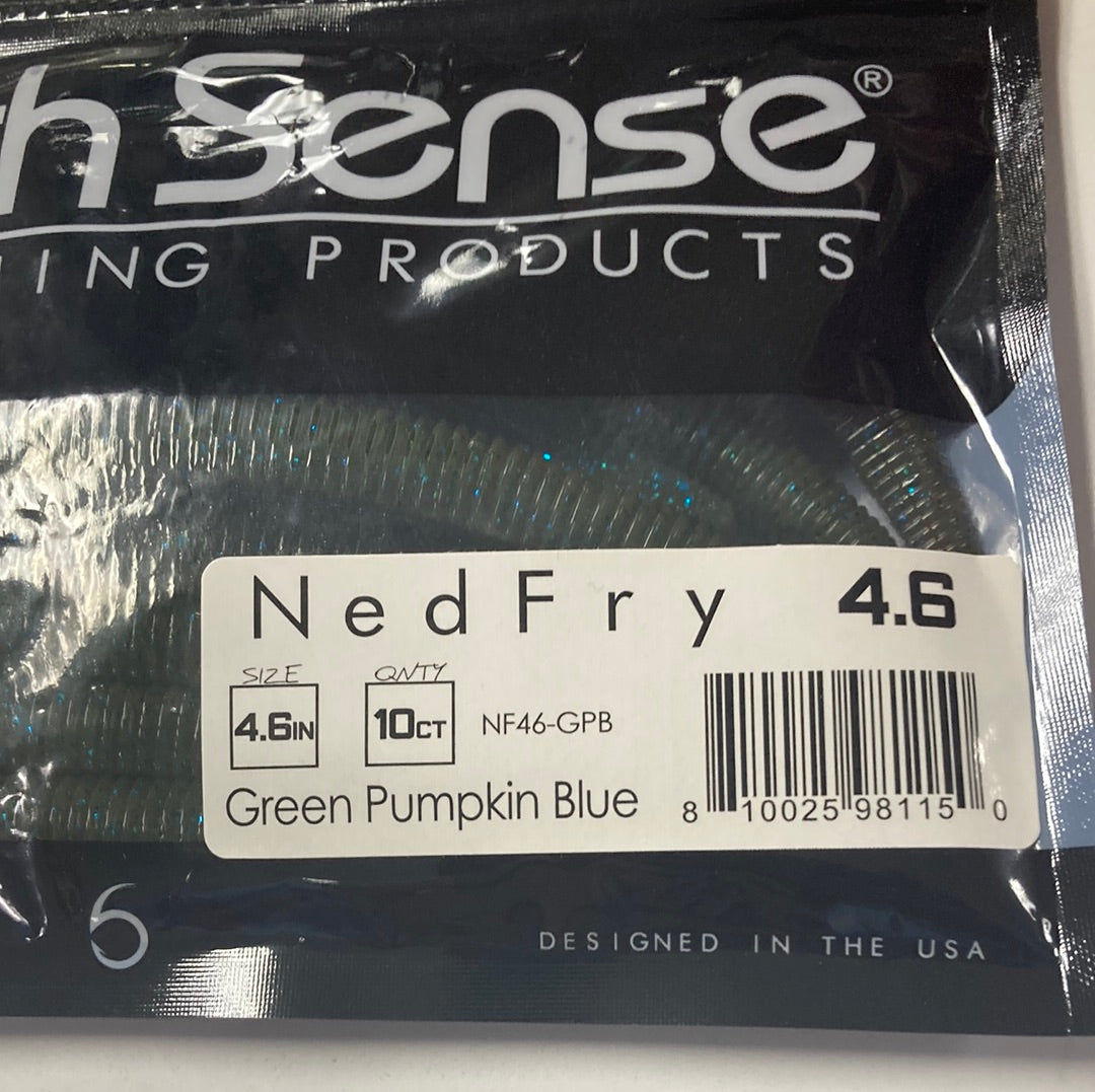 6th Sense Ned Fry 4.6" Green Pumpkin Blue