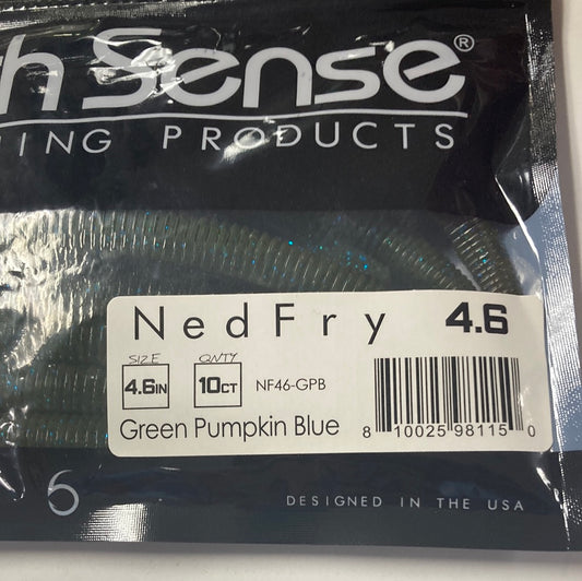 6th Sense Ned Fry 4.6" Green Pumpkin Blue